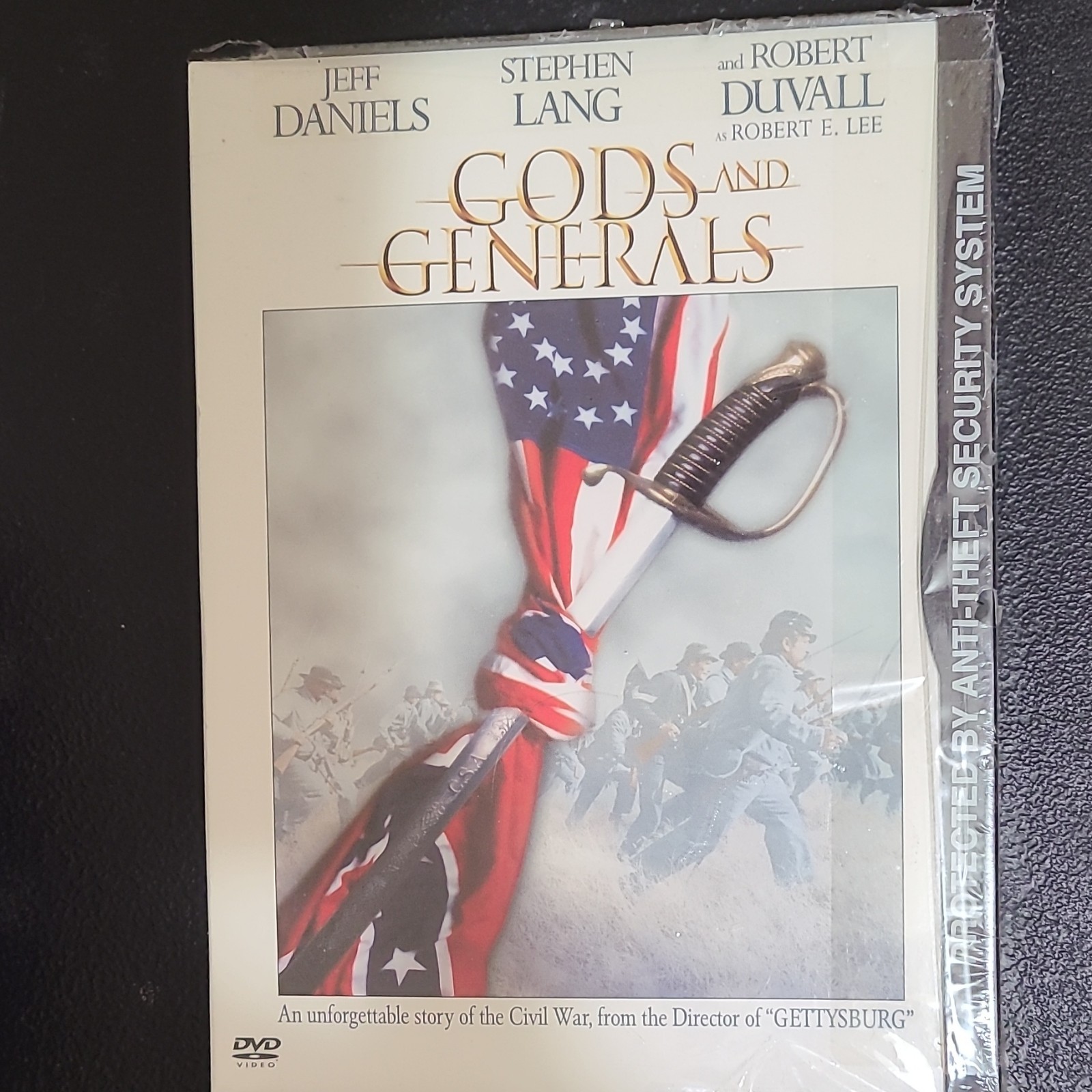 Gods and Generals DVD Warner Bros Jeff Daniels Stephen Lang War Drama