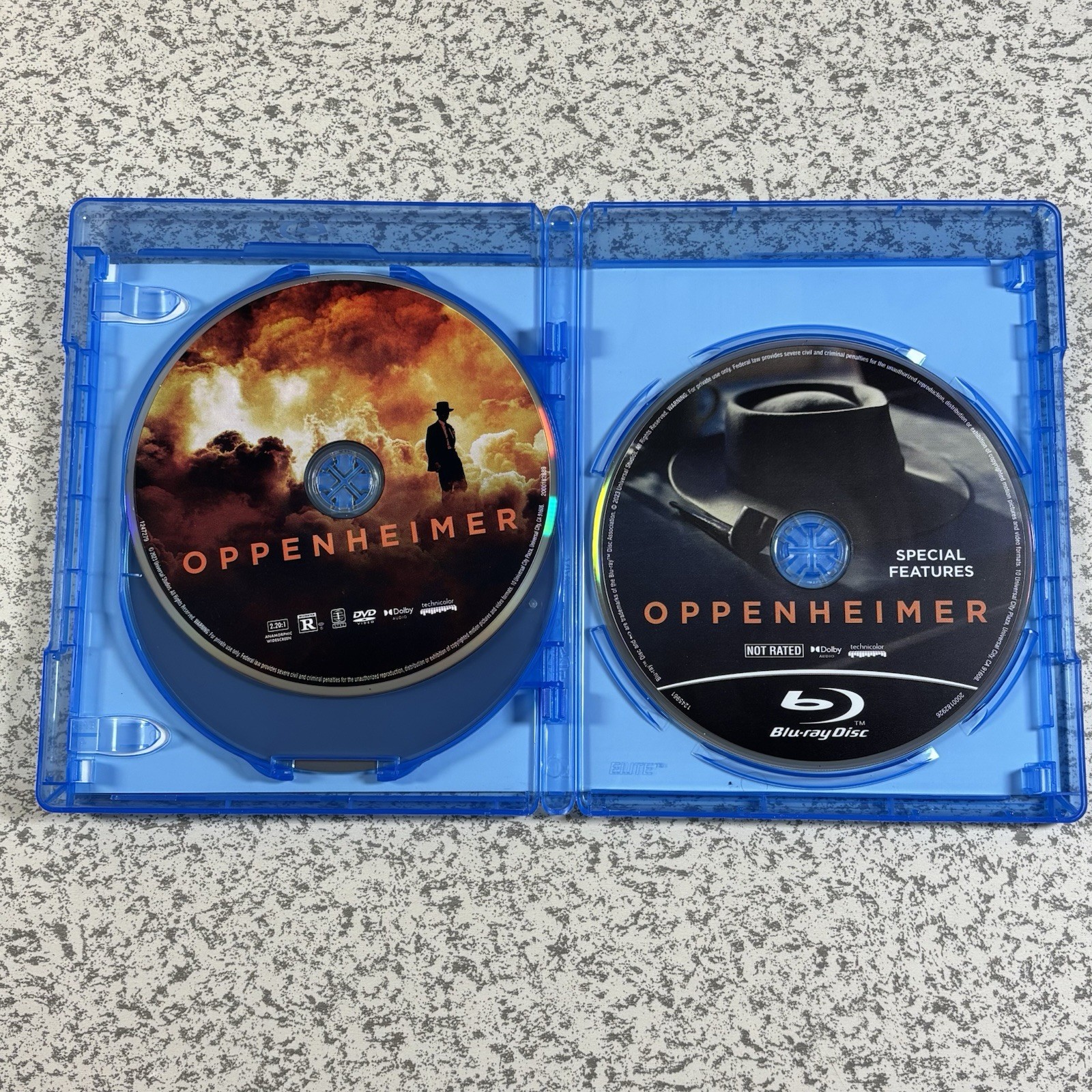 Oppenheimer (Blu-ray + DVD + Digital, 2023) Christopher Nolan
