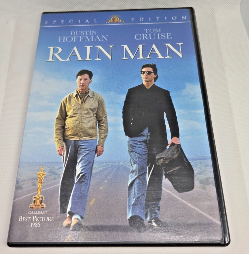 Rain Man (Special Edition DVD) 1988 Used Dustin Hoffman Tom Cruise