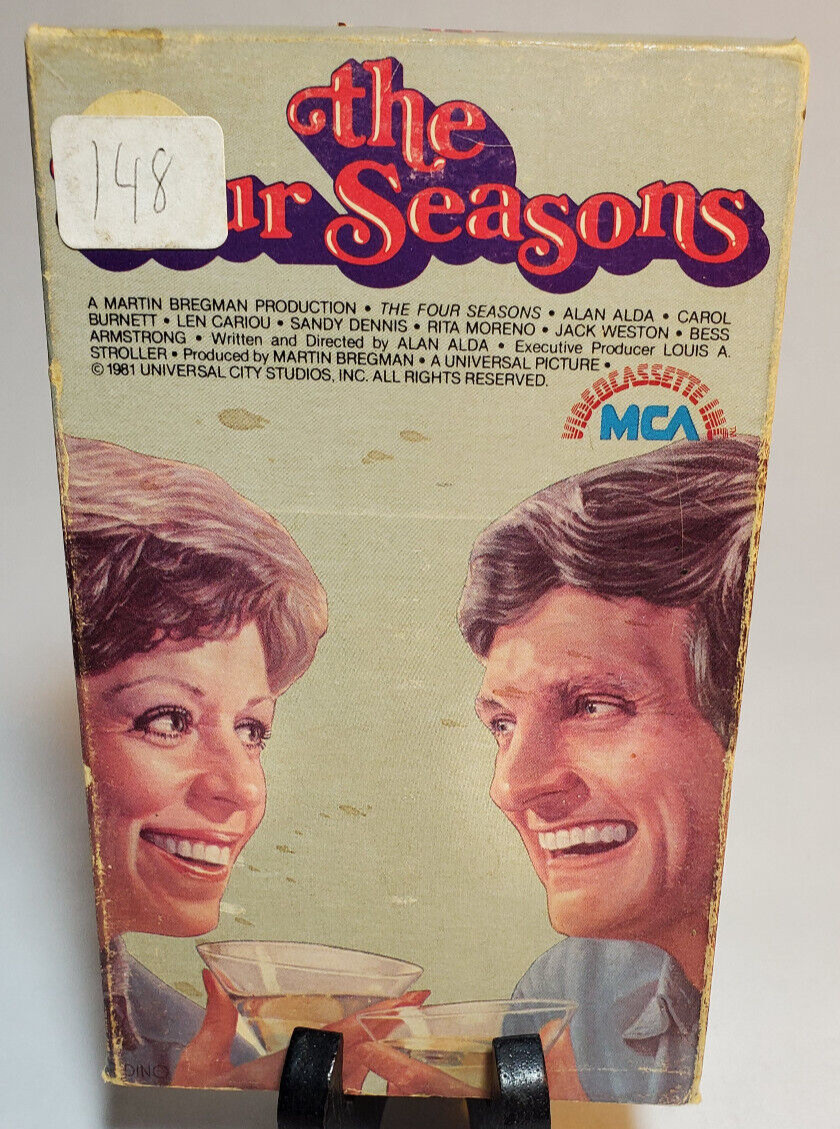 The Four Seasons Betamax Beta Tape Alan Alda Carol Burnett