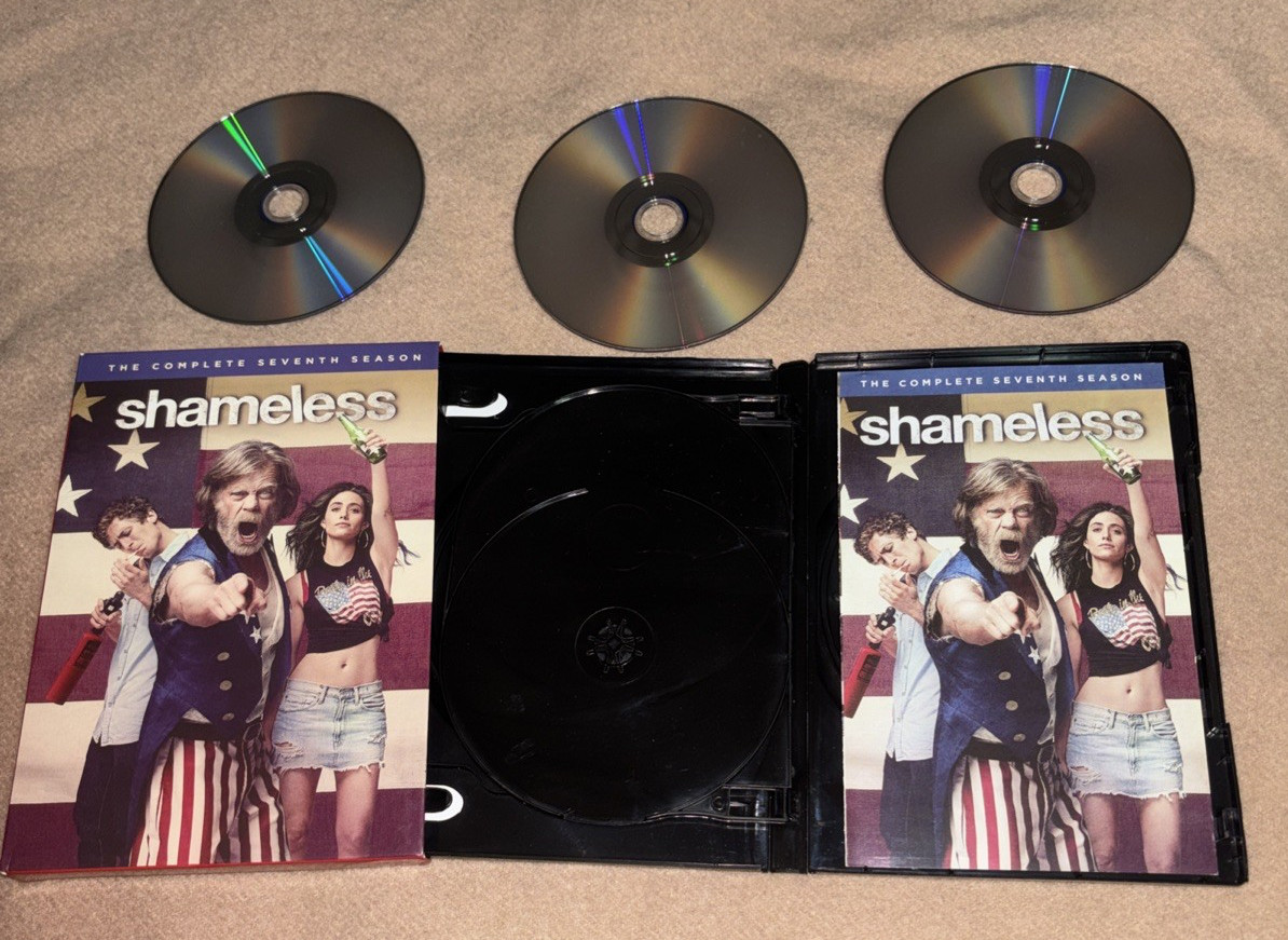 LOT OF 5 DVD Titles, 17-Discs-MULAN, NEMO, STAR TREK, SHAMELESS, ROBINSONS, GOOD