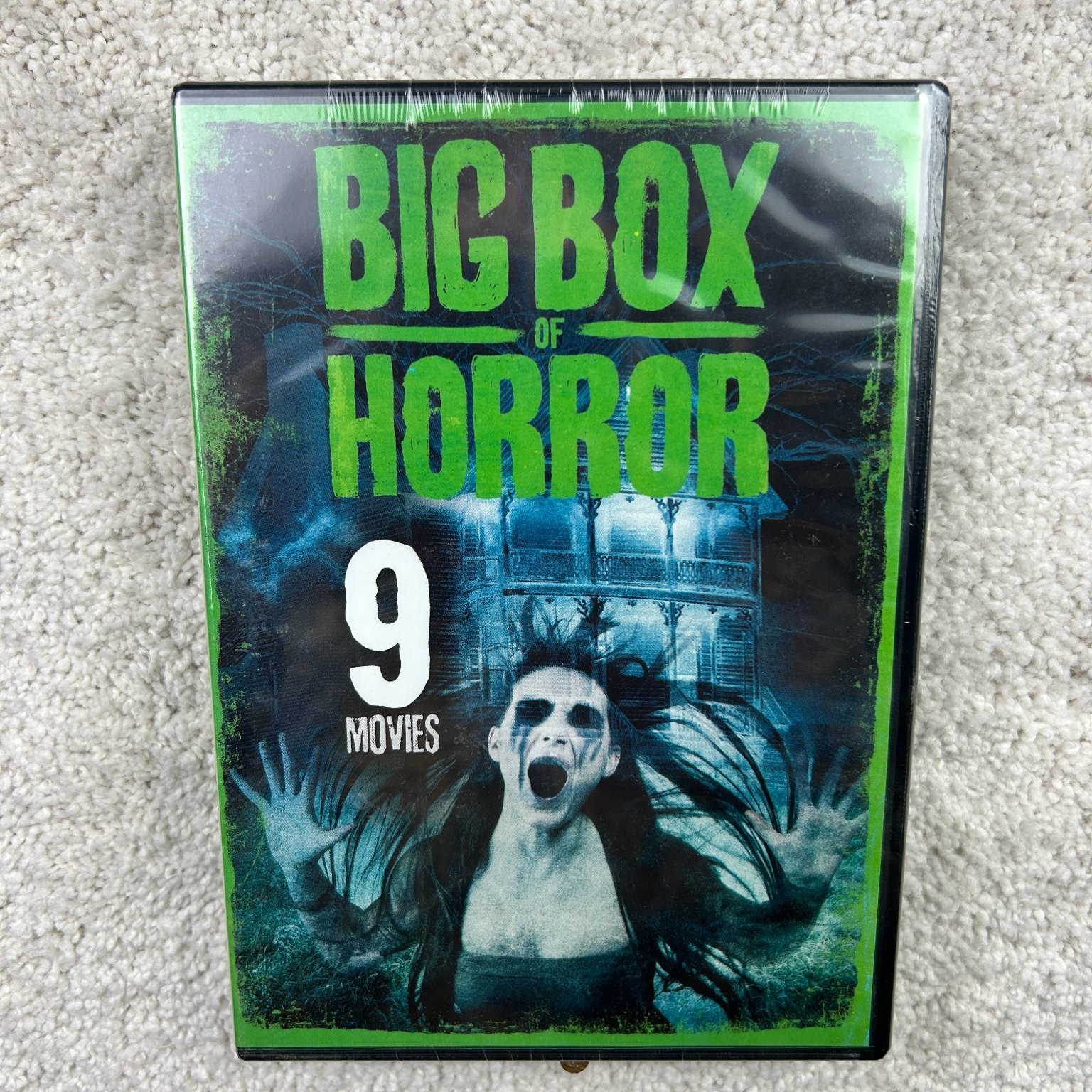 Big Box of Horror DVD 2008 9 Movies Collection Echo Bridge Over 11 Hours