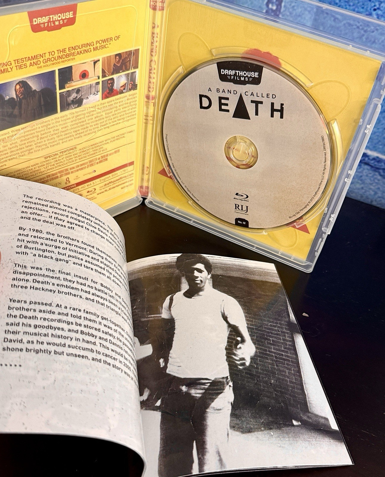A Band Called Death Blu-ray 2013 Drafthouse Films Rare Documentary Like New OOP