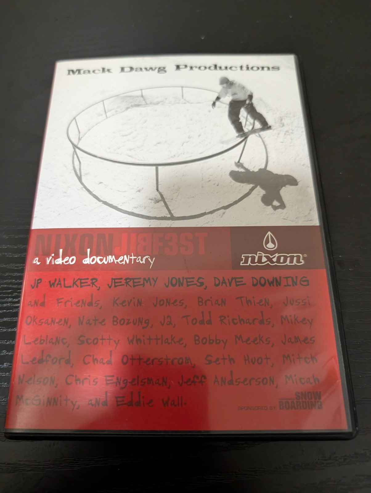 Nixon Jibfest: A Video Documentary (DVD, 2002) Snowboarding Mack Dawg