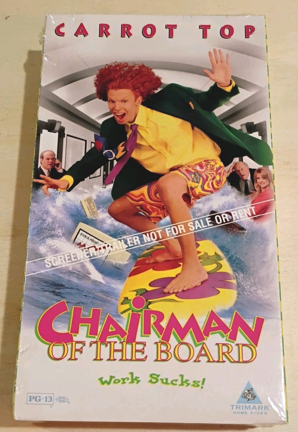 *Screener* Chairman of the Board Screener Edition VHS Sealed New 1998 Promo