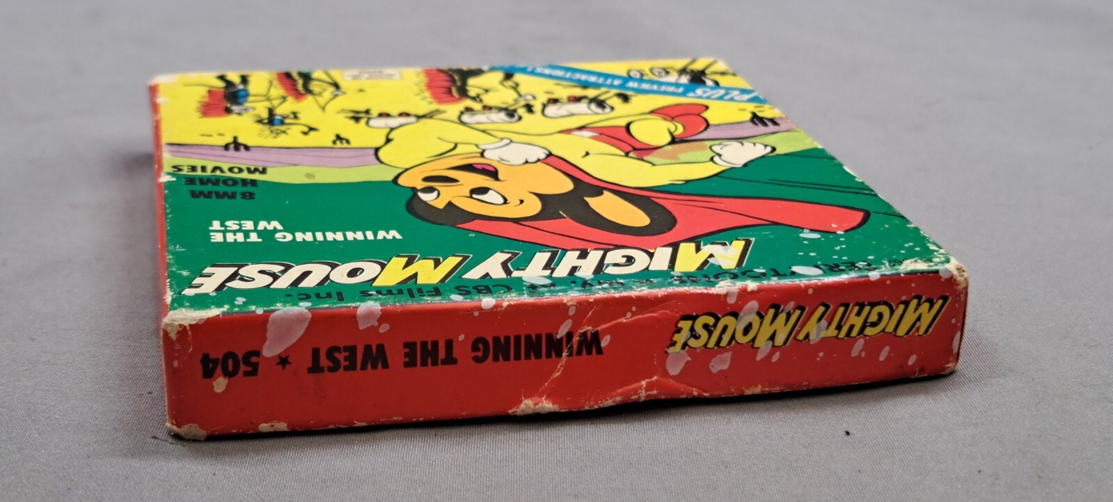 1962 Terrytoons Mighty Mouse Winning The West #504 8mm Film