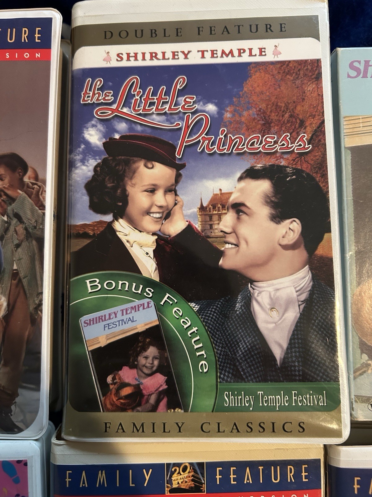 Shirley Temple Collection 7 VHS Lot 20th Century Fox NTSC PG Dimples Heidi