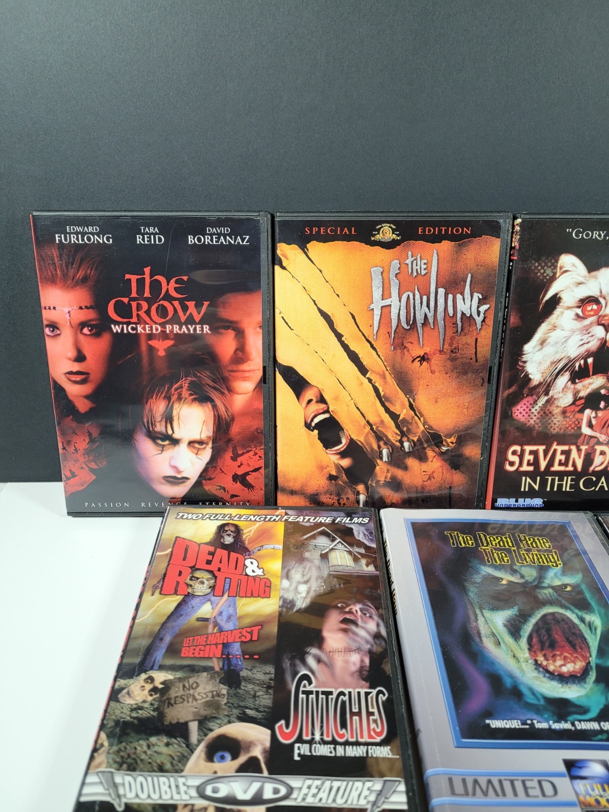 Lot Of 10 DVD Horror Movies – Howling – Creepshow2 – The Dead Hate the Living