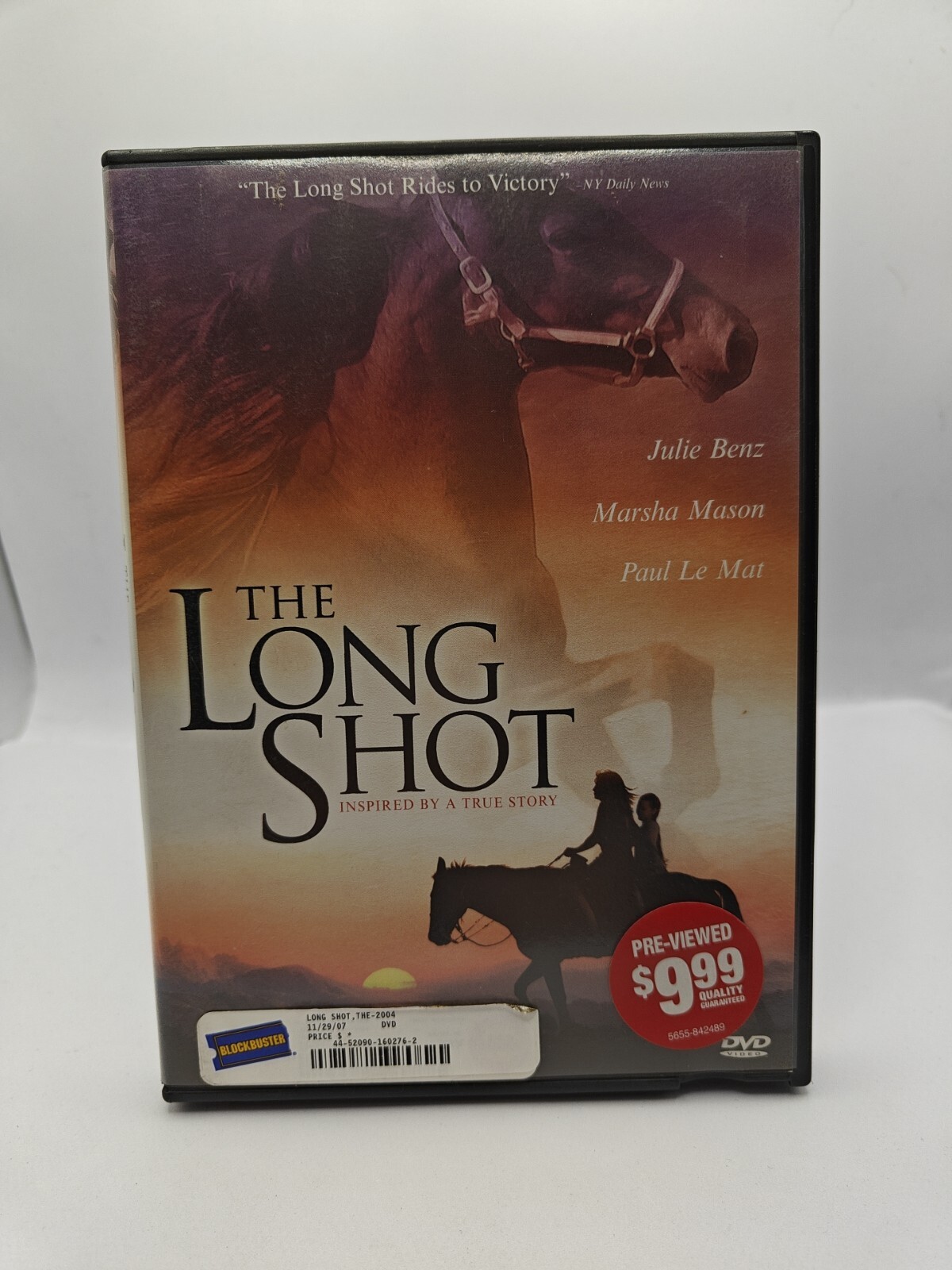 The Long Shot DVD Widescreen 2006 (Julie Benz, Marsha Mason, Paul Le Mat)