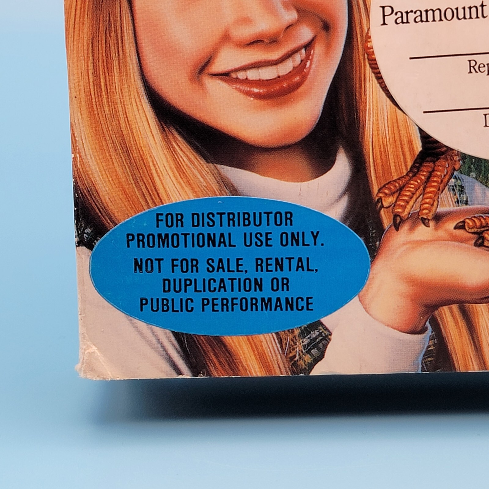 Prehysteria 3 VHS 1995 RARE Promotional Screening Copy Dinosaur Live Action VTG