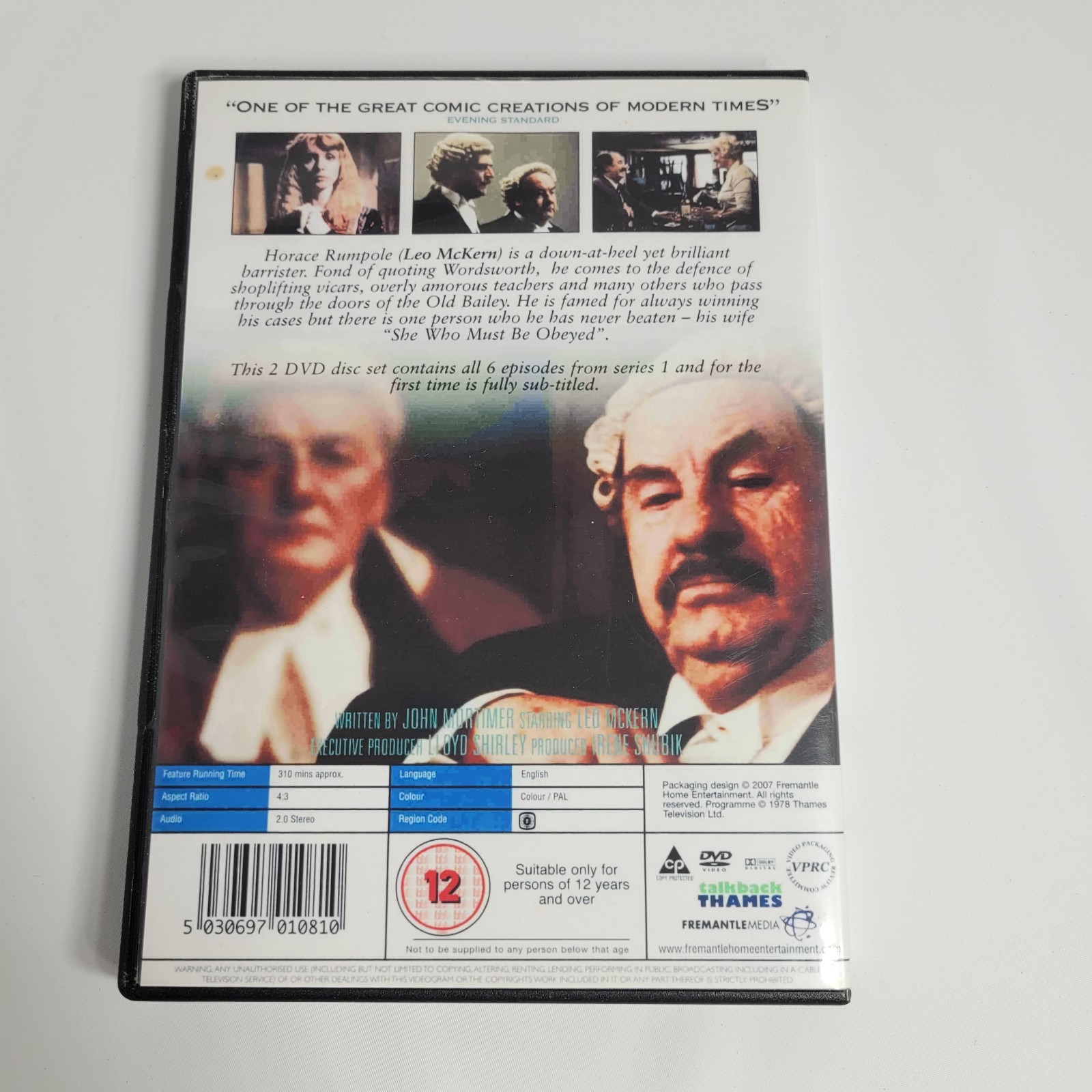 Rumpole of the Bailey, British Legal Drama, Complete DVD Set, 14 Discs, Vol. 1-7