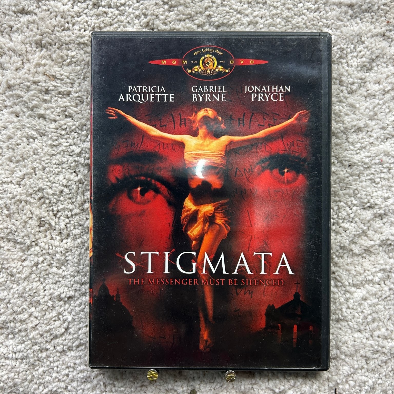 Stigmata DVD 1999 Patricia Arquette Gabriel Byrne Rupert Wainwright Horror