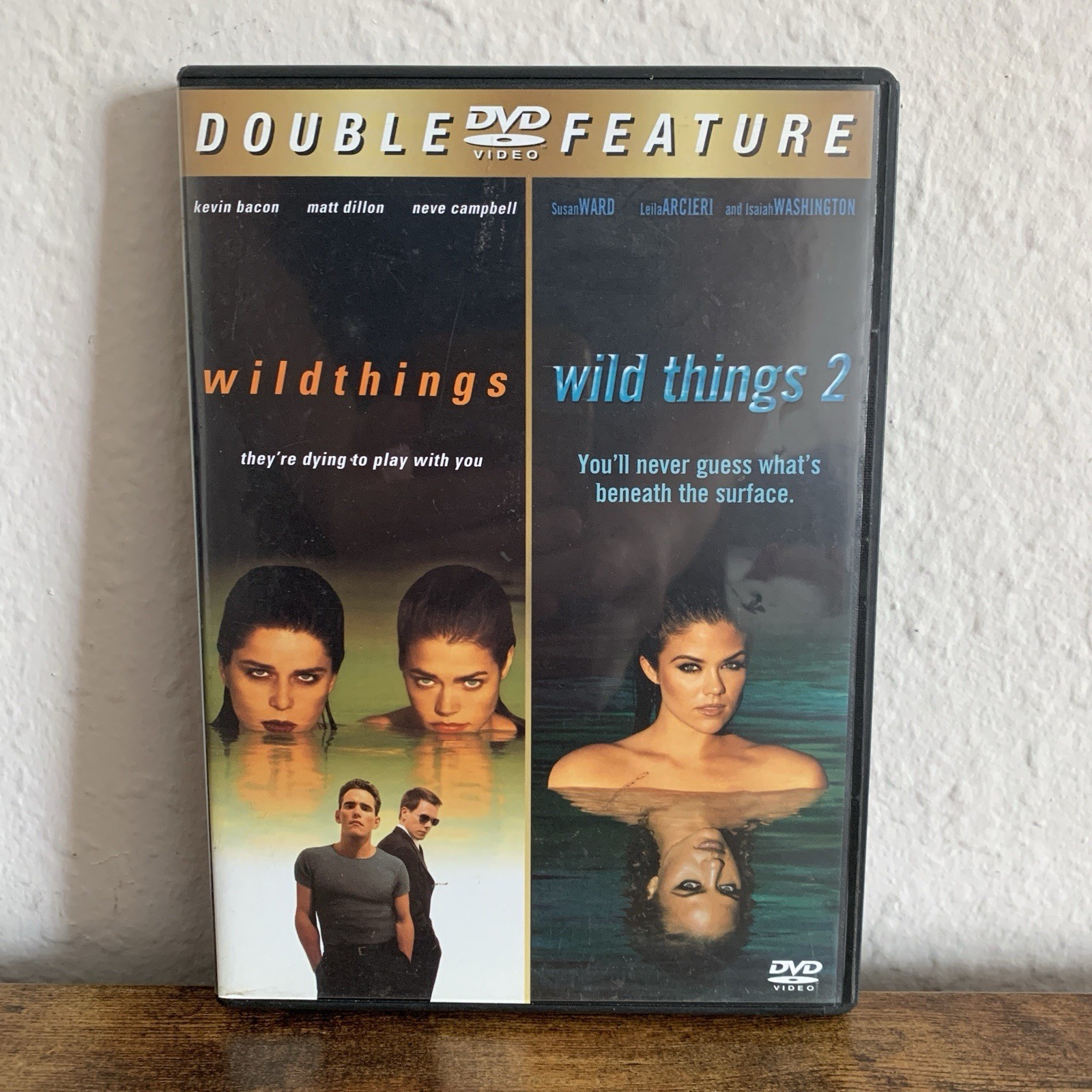 Wild Things / Wild Things 2 (DVD) GOOD Double Feature, Matt Dillon, Kevin Bacon