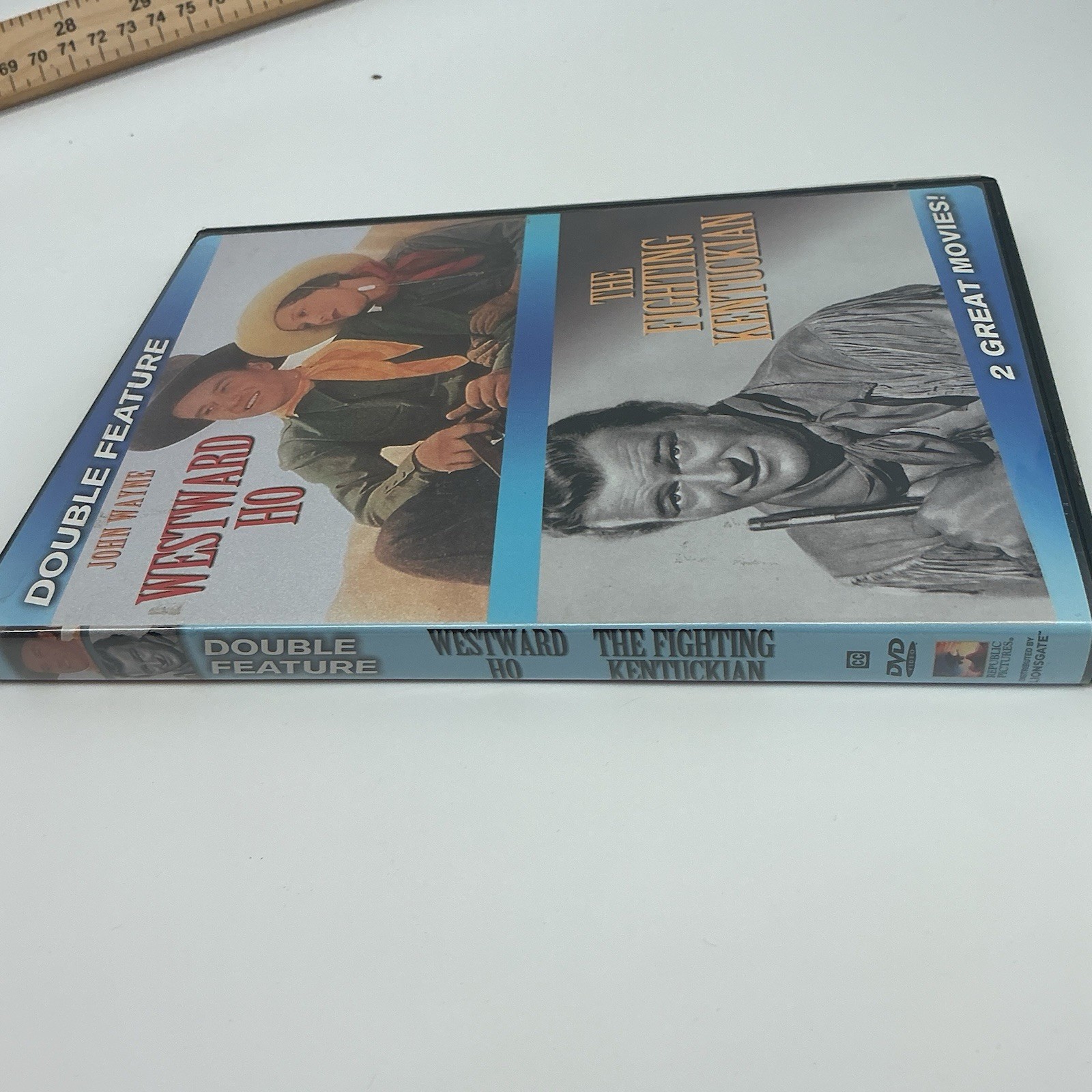 Westward Ho/The Fighting Kentuckian (DVD, 2007) Double Feature