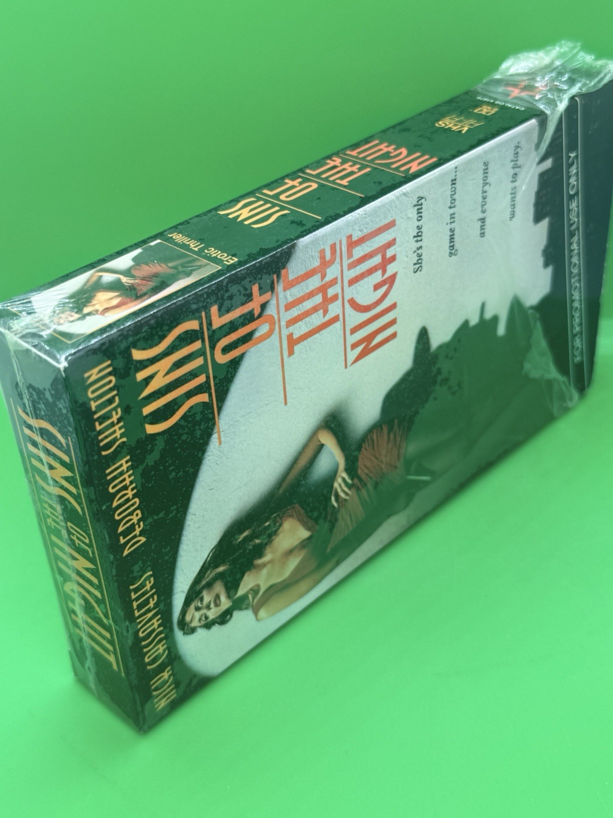 Sins of the Night (UNRATED VHS) Academy Screener, Deborah Shelton Rare