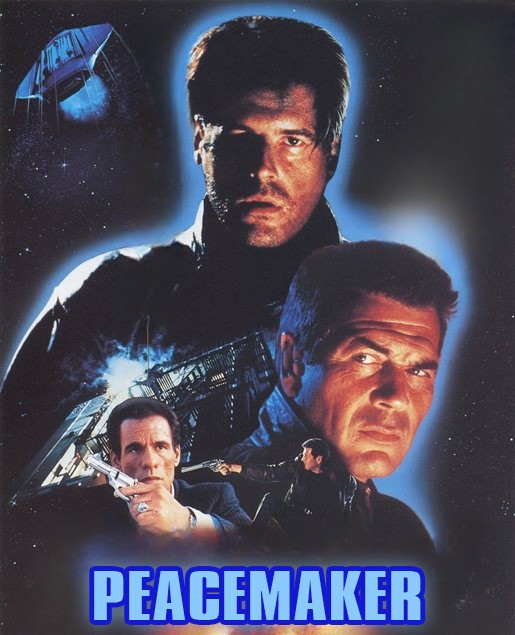 Peacemaker (1990) DVD rare Sci-Fi Action OOP (retro 90’s movie)