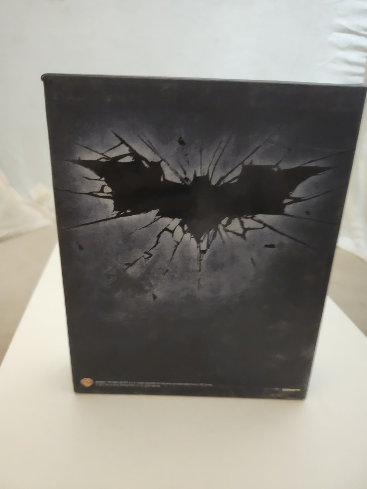 The Dark Knight Trilogy (Blu-ray) 5 Disc Set W/ Book. Used Excellent Condition