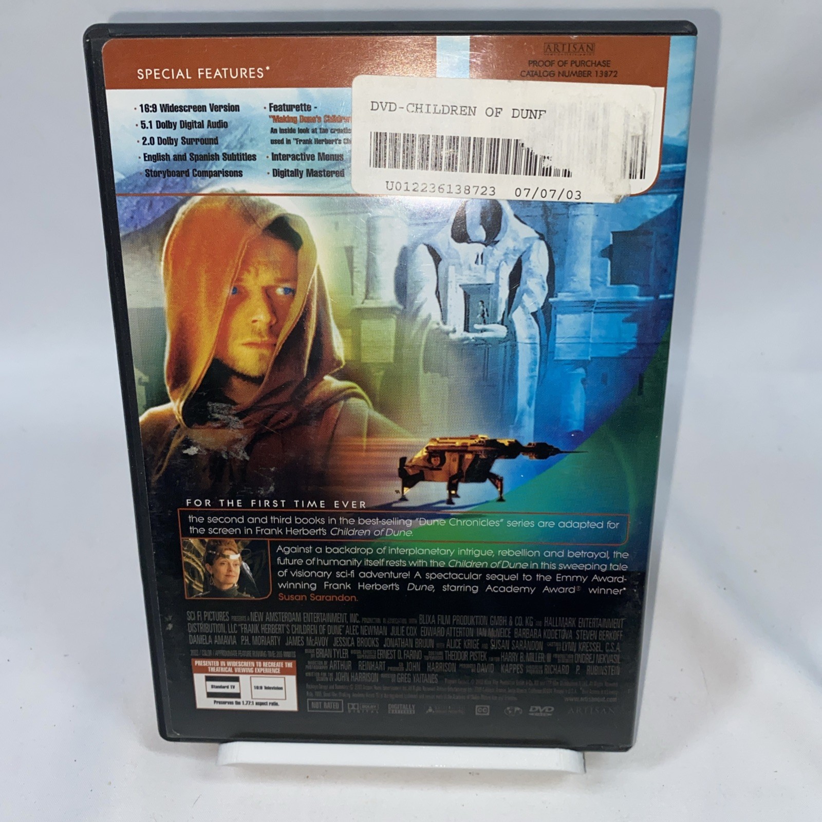 Children of Dune Frank Herbert Alice Kridge Susan Sarandon (Two-Disc DVD Set)