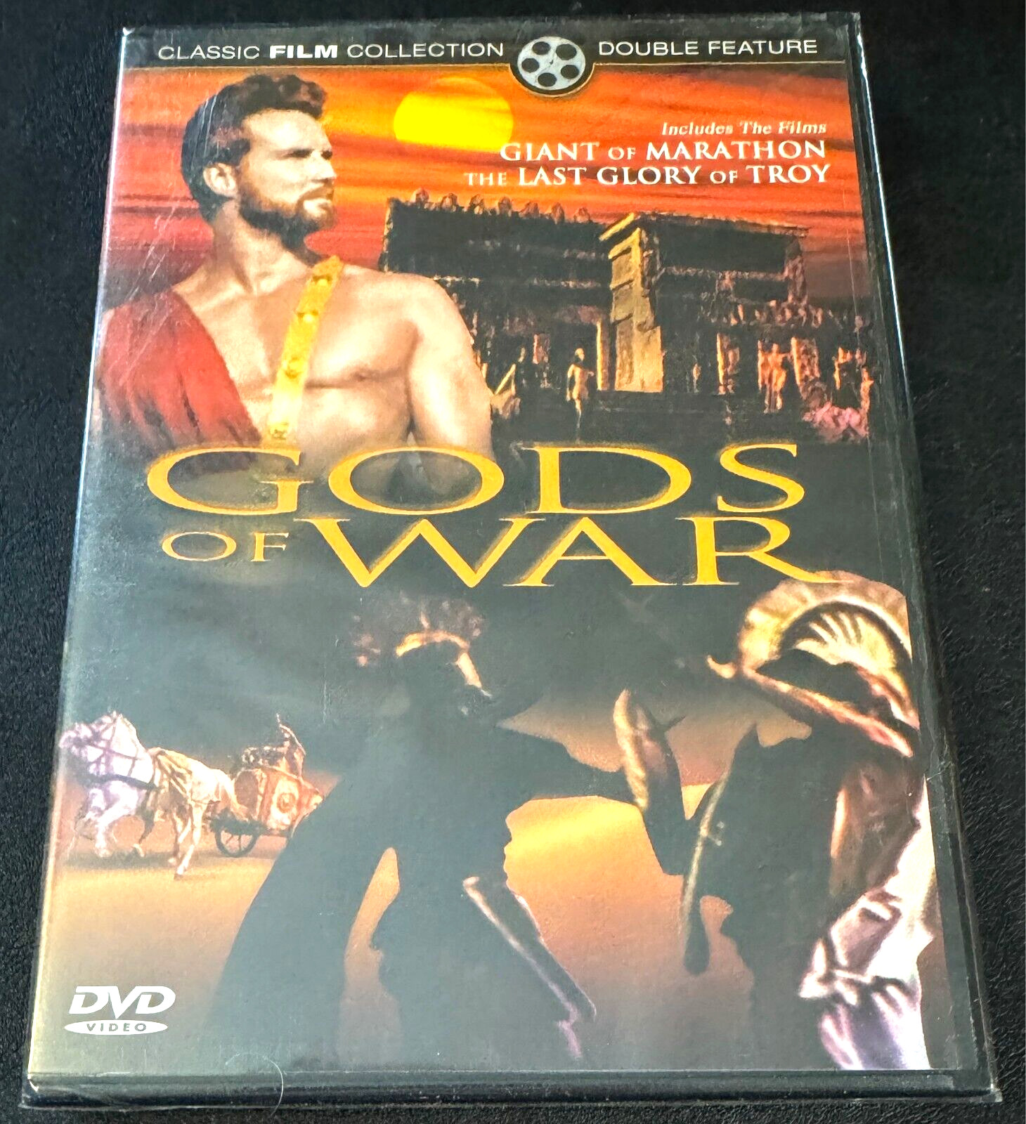 GODS OF WAR – Giant of Marathon / The Last Glory of Troy (DVD, 2005) – RARE OOP
