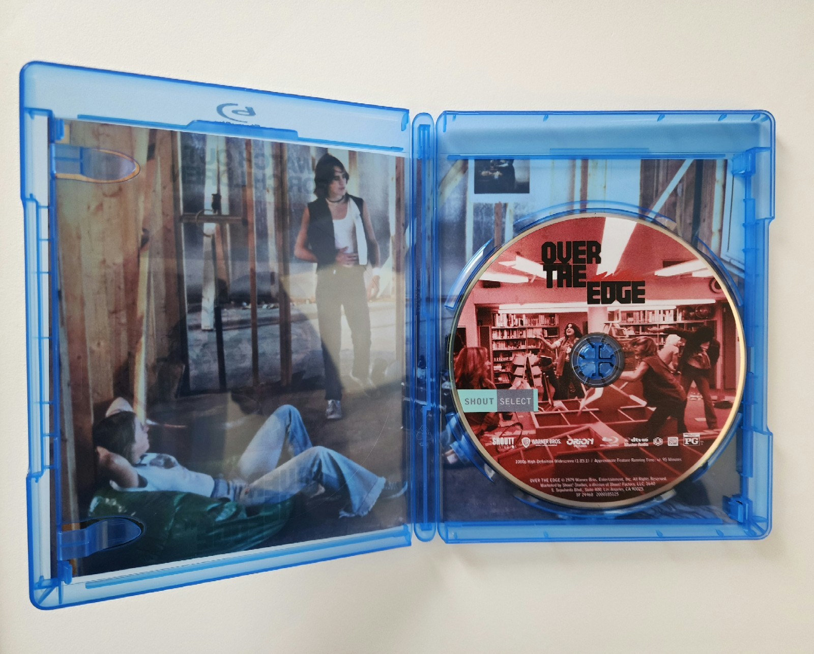 Over The Edge (1979) Blu-Ray (Shout Select Factory) Like New Condition