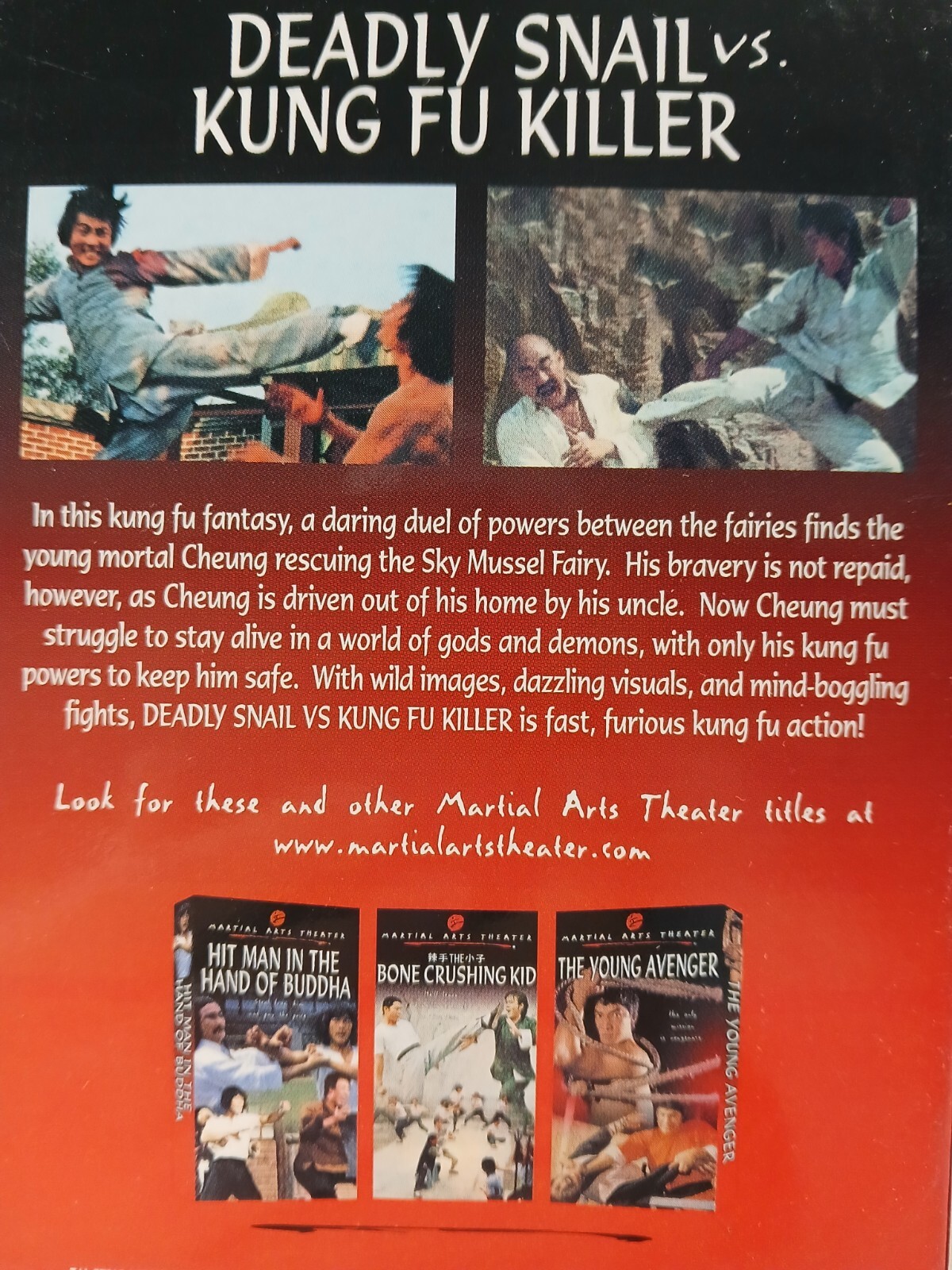Martial Arts Theater VHS Lot Of 5 – Kung Fu Videos Tai Seng