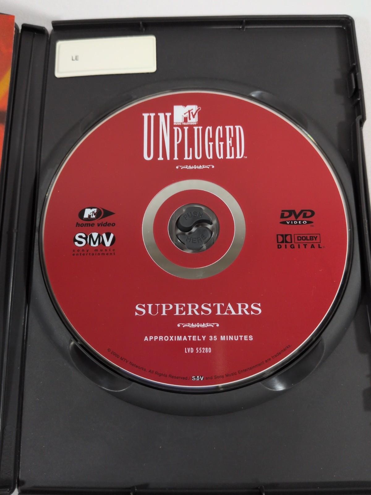 MTV Unplugged DVD Lot Of 2 Classic Moments, Superstars Concert Movies