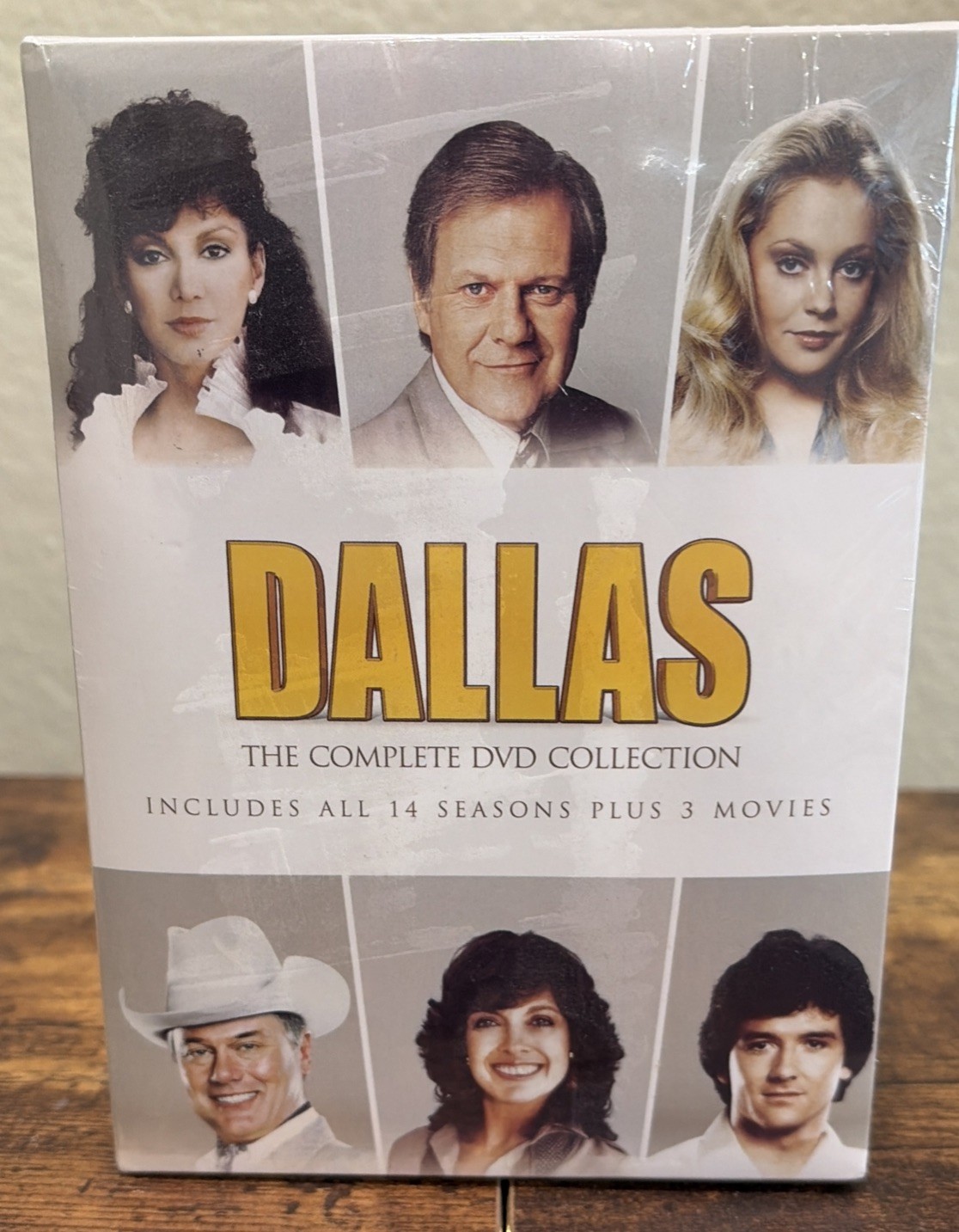 Dallas: The Complete DVD Collection All 14 Seasons & 3 Movies Box Set.Sealed/New