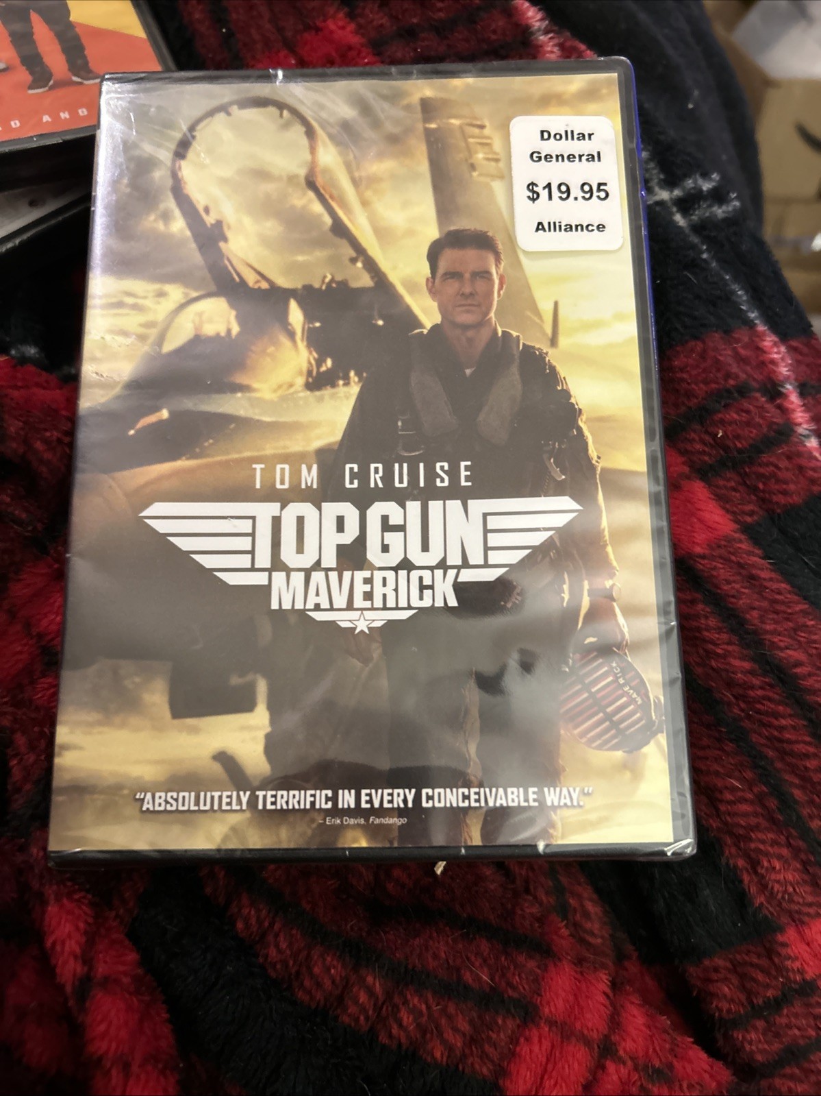 Top Gun: Maverick (DVD, 2022) Brand New Sealed Tom Cruise Fast Shipping