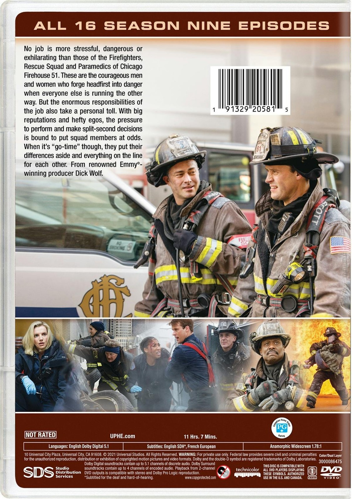 Chicago Fire Season Nine DVD Jesse Spencer NEW