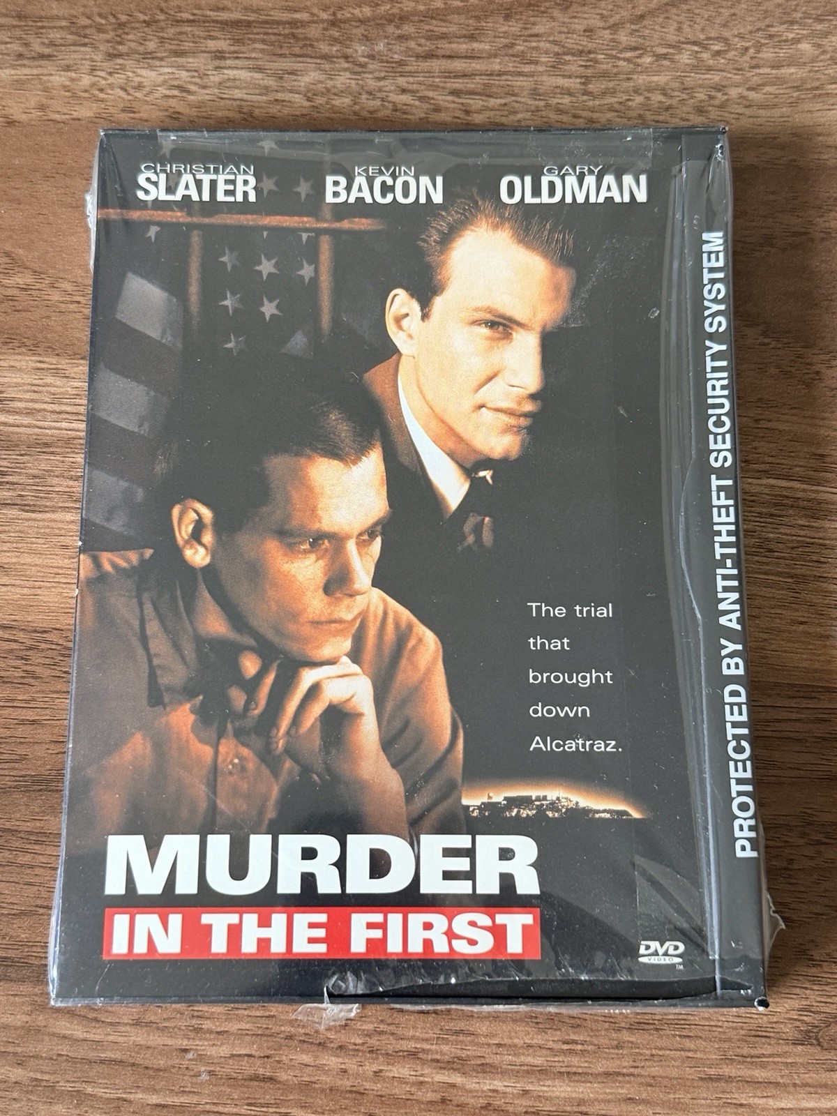Murder in the First – DVD – 1995 – Christian Slater Kevin Bacon- New Sealed – Z6