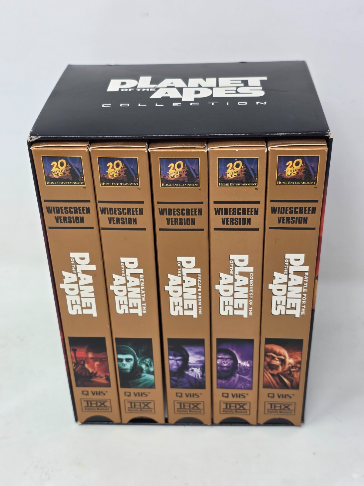 Planet of the Apes VHS Box Set 5 Tape Collection Widescreen 20th Century Fox NEW