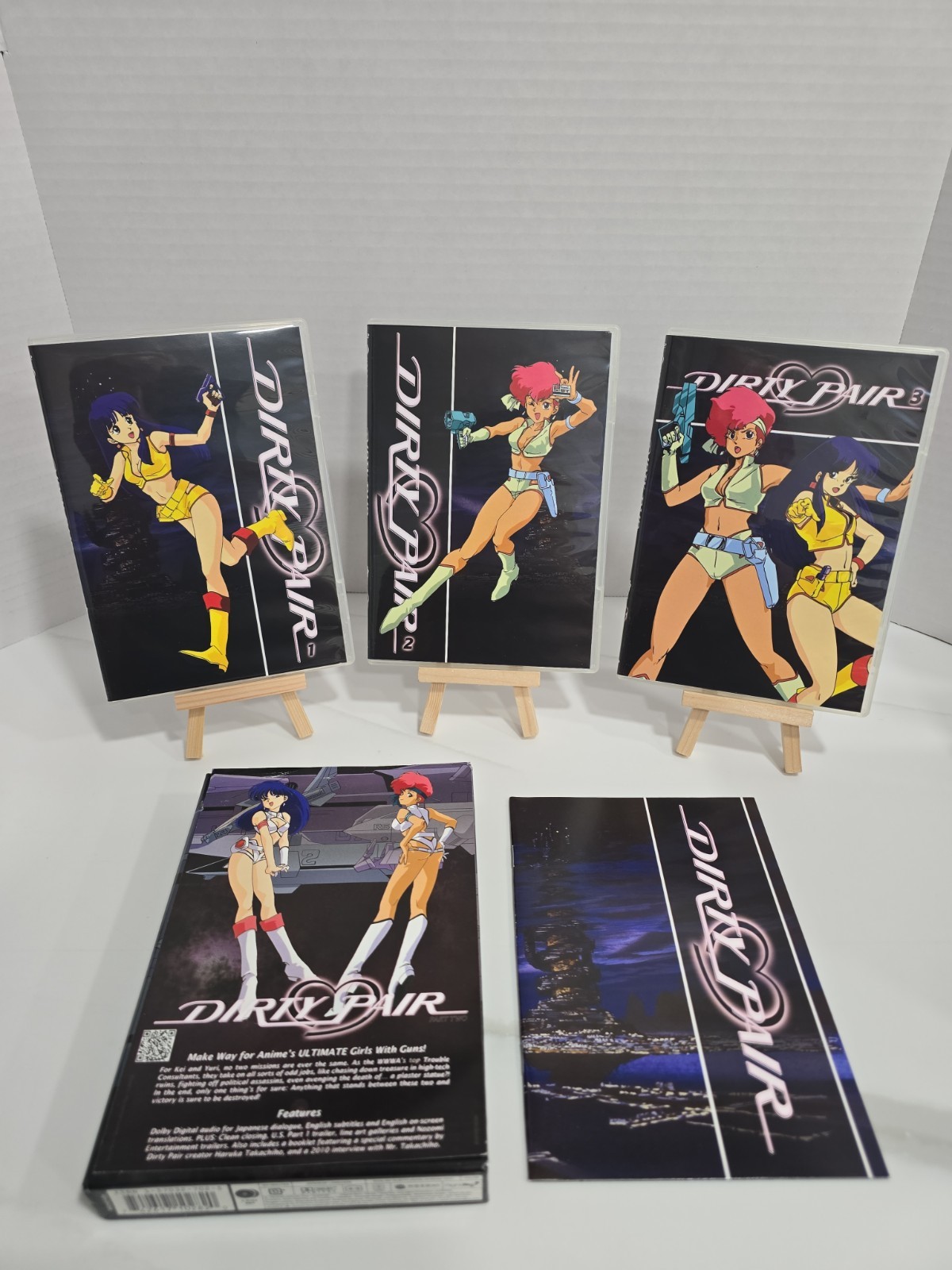 🔥 Dirty Pair: The Original TV Series Part 2 (DVD, 2011, 3-Disc Set) New (Other)