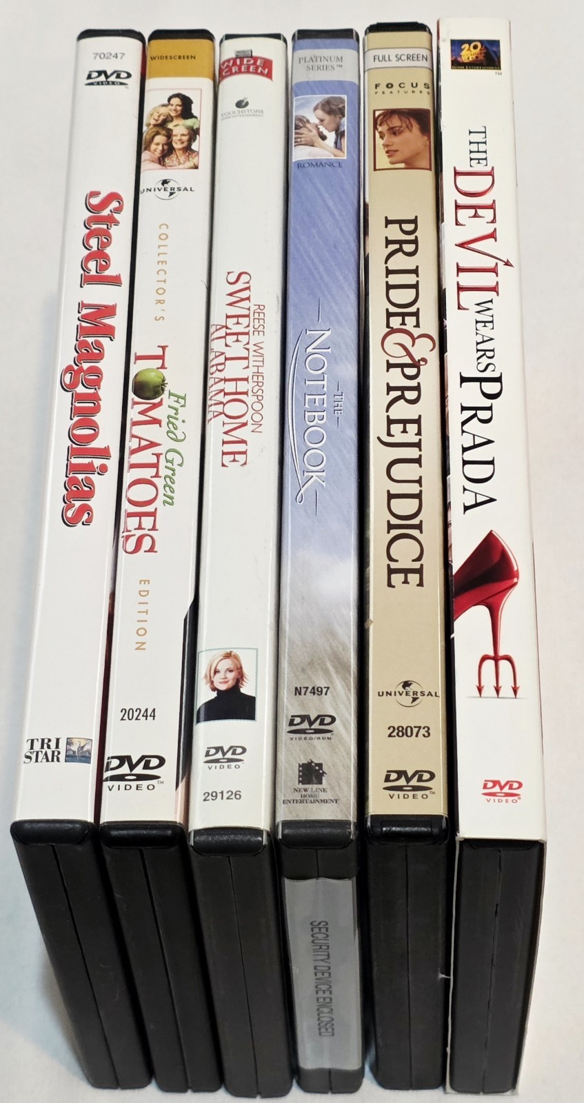 Steel Magnolias, Sweet Home Alabama, Notebook, Fried Green Tomatoes &… DVD