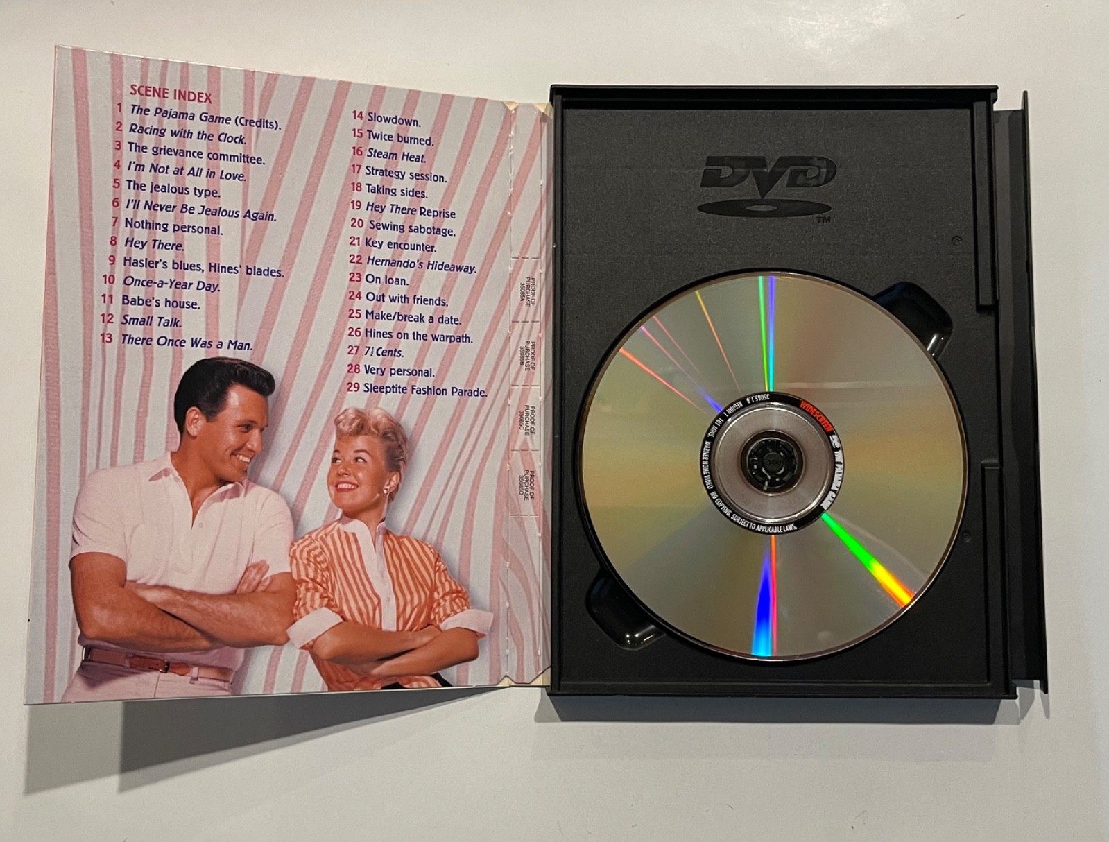 The Pajama Game DVD 1957 Romance Comedy Musical Doris Day