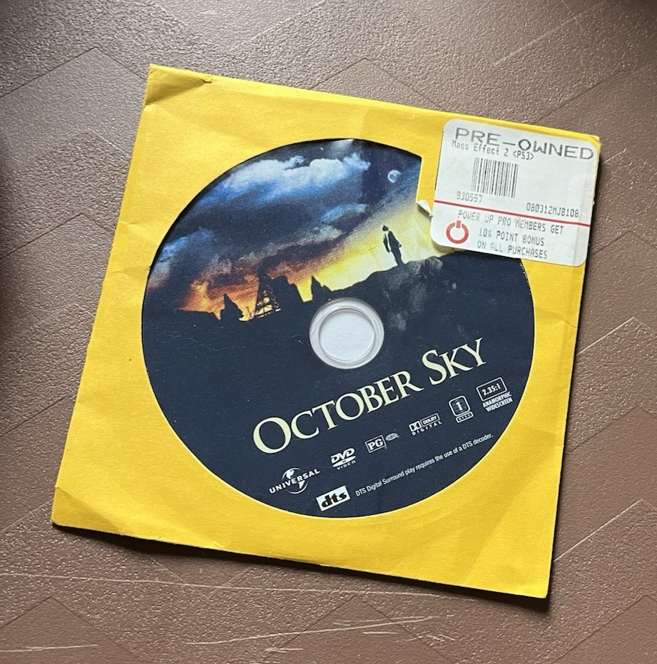 Universal October Sky DVD Widescreen PG 108 Min Joe Johnston Jake Gyllenhaal