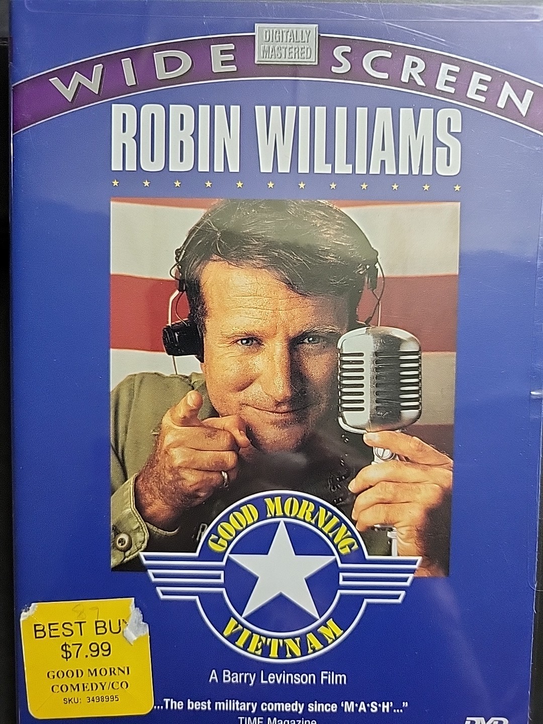 GOOD MORNING VIETNAM ~ Robin Williams ~ DVD ~ SEALED!!!