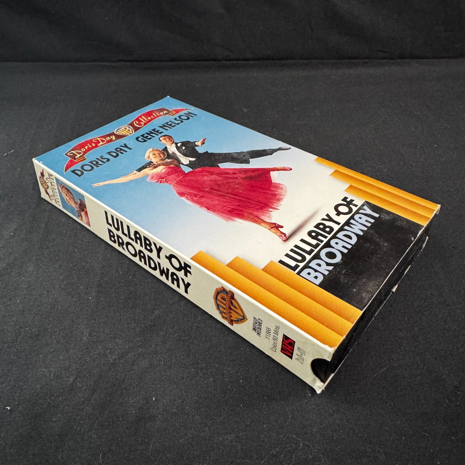 Lullaby of Broadway (1951) VHS 1996 Doris Day Gene Nelson S.Z. Sakall TESTED