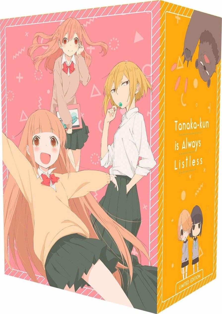 TANAKA-KUN IS ALWAYS LISTLESS PREMIUM EDITION BLU-RAY/DVD BOX SET [BRAND NEW]