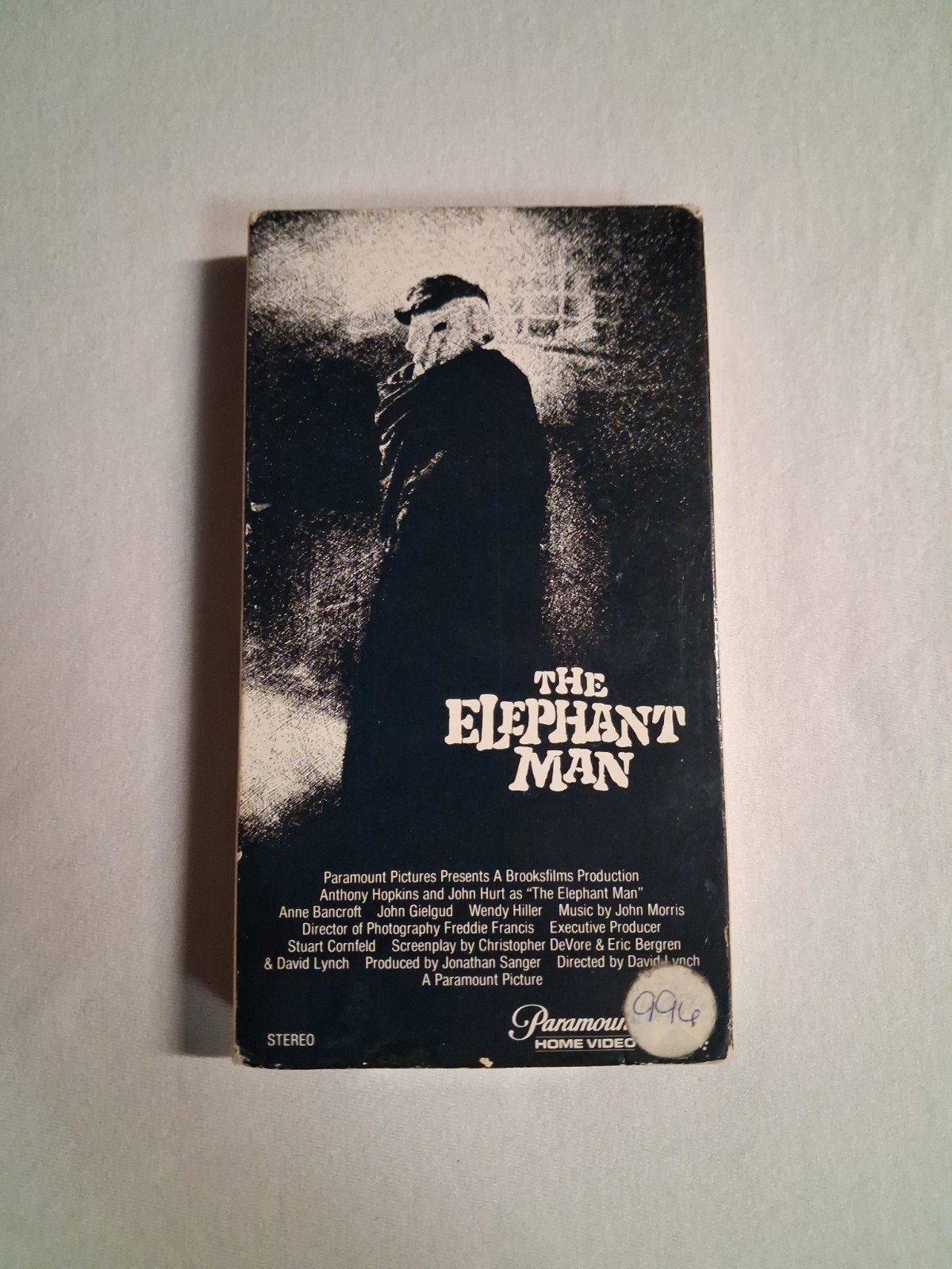 The Elephant Man (VHS, 1981) David Lynch Paramount – Tested ✔️ VG