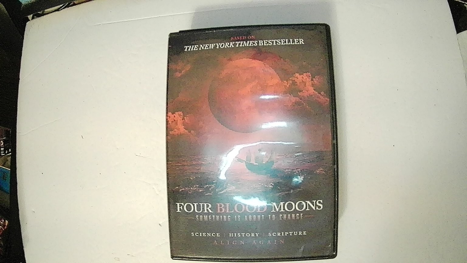 Four Blood Moons DVD 2014 Kevin Sorbo John Hagee NYT Bestseller History