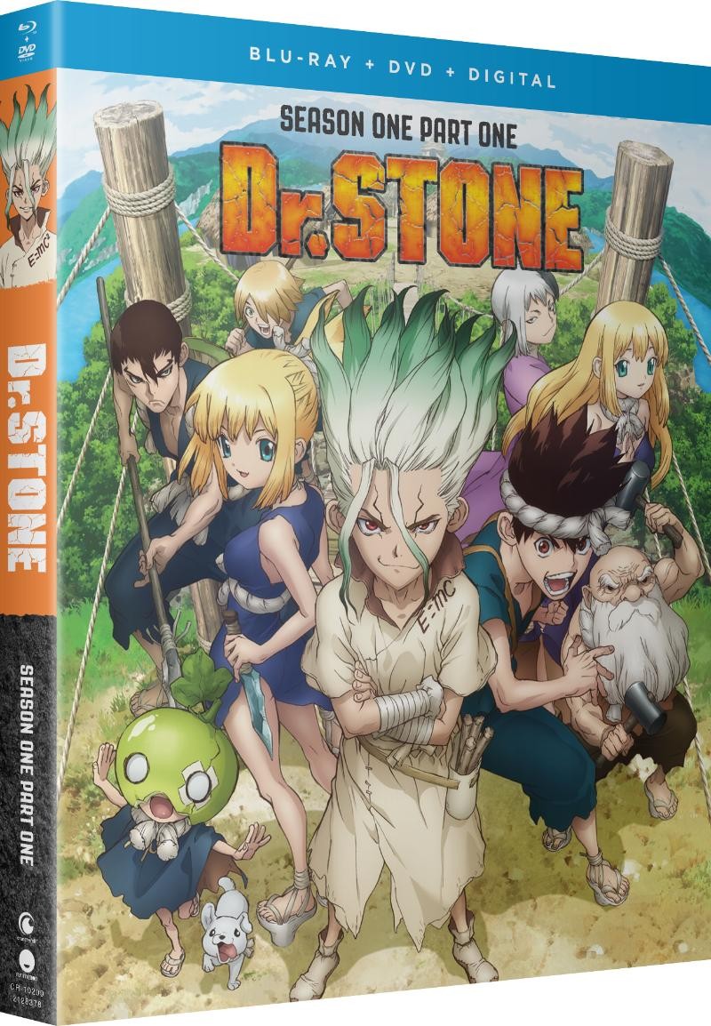 New Dr. Stone: Season 1 – Part 1 (Blu-ray + DVD)