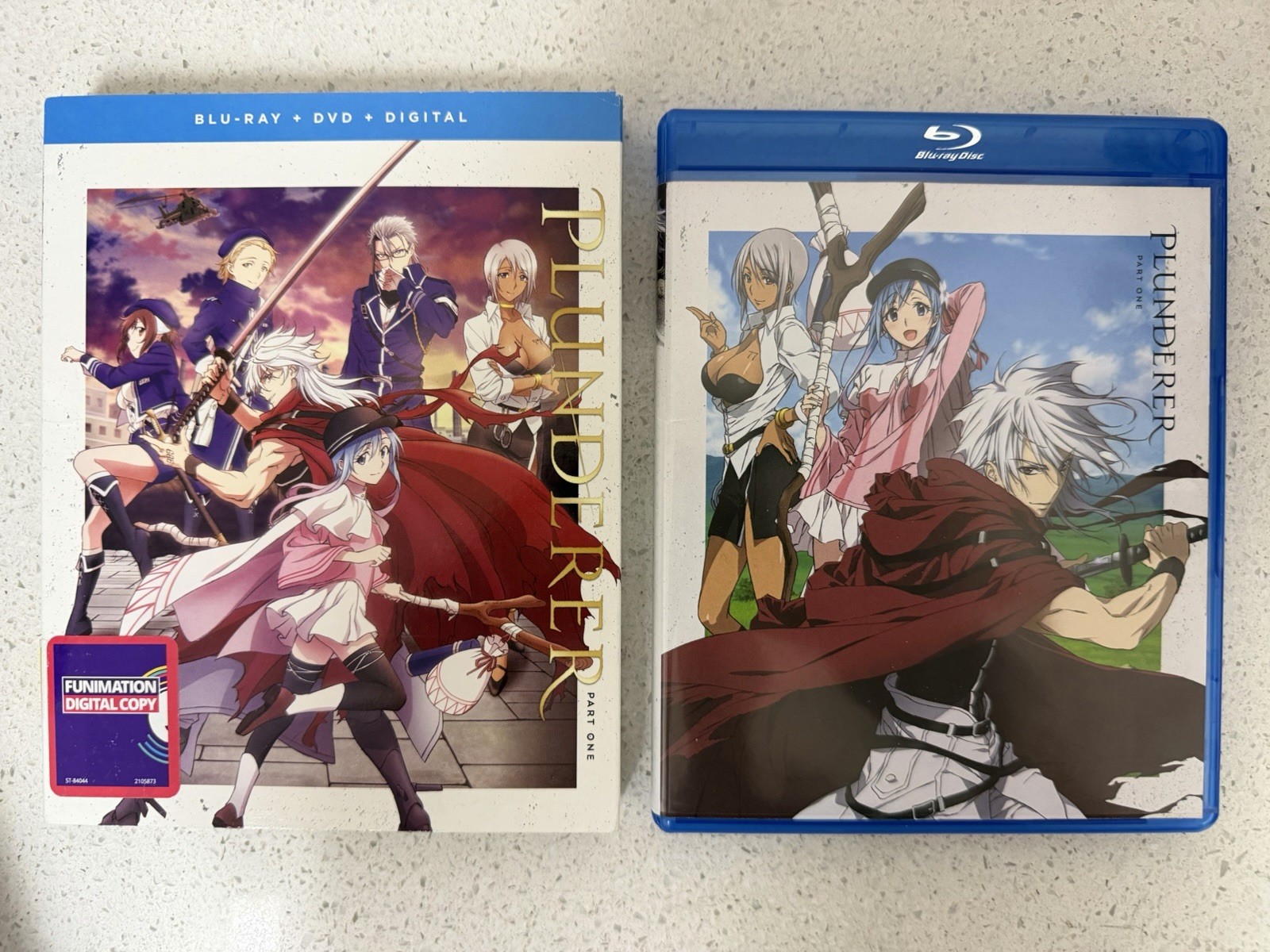 Plunderer Part One (Blu-ray Disc/DVD, 2021, 4-Disc Set)