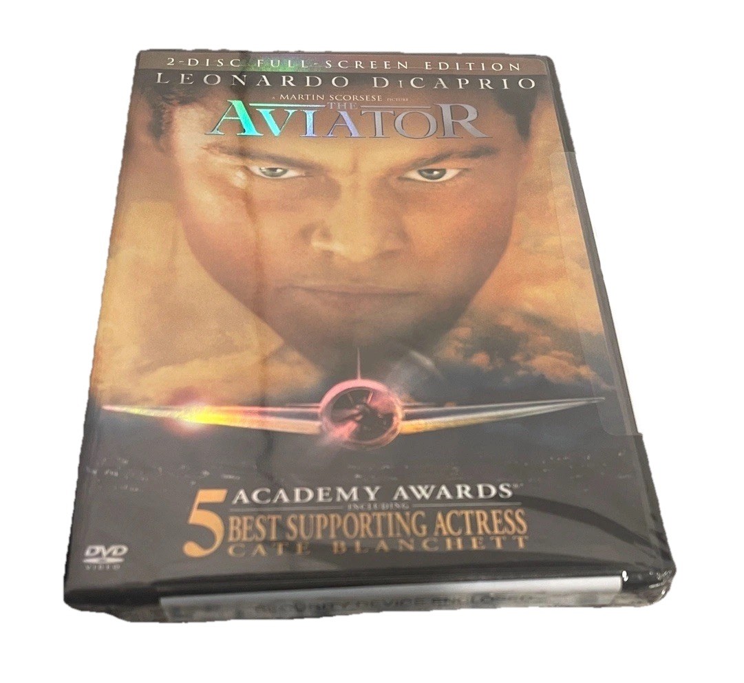 The Aviator (DVD, 2-Disc Full Screen Edition) NEW Sealed