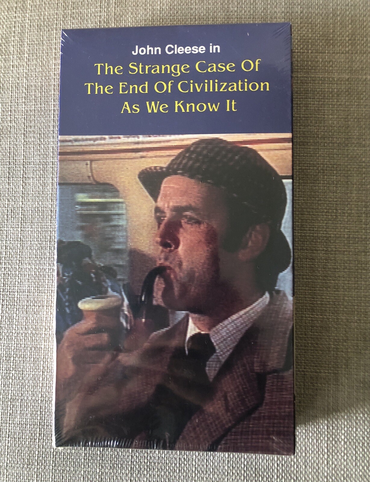 VHS John Cleese Movie~The Strange Case of the End of Civilization As We Know It