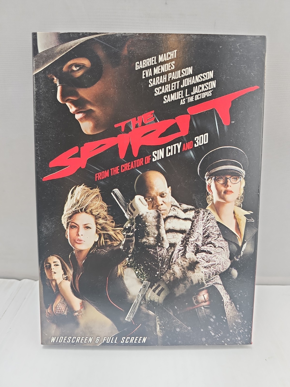 The Spirit (DVD, 2009, Widescreen and Full Screen Formats) ALWAYS COMBINED SHIP