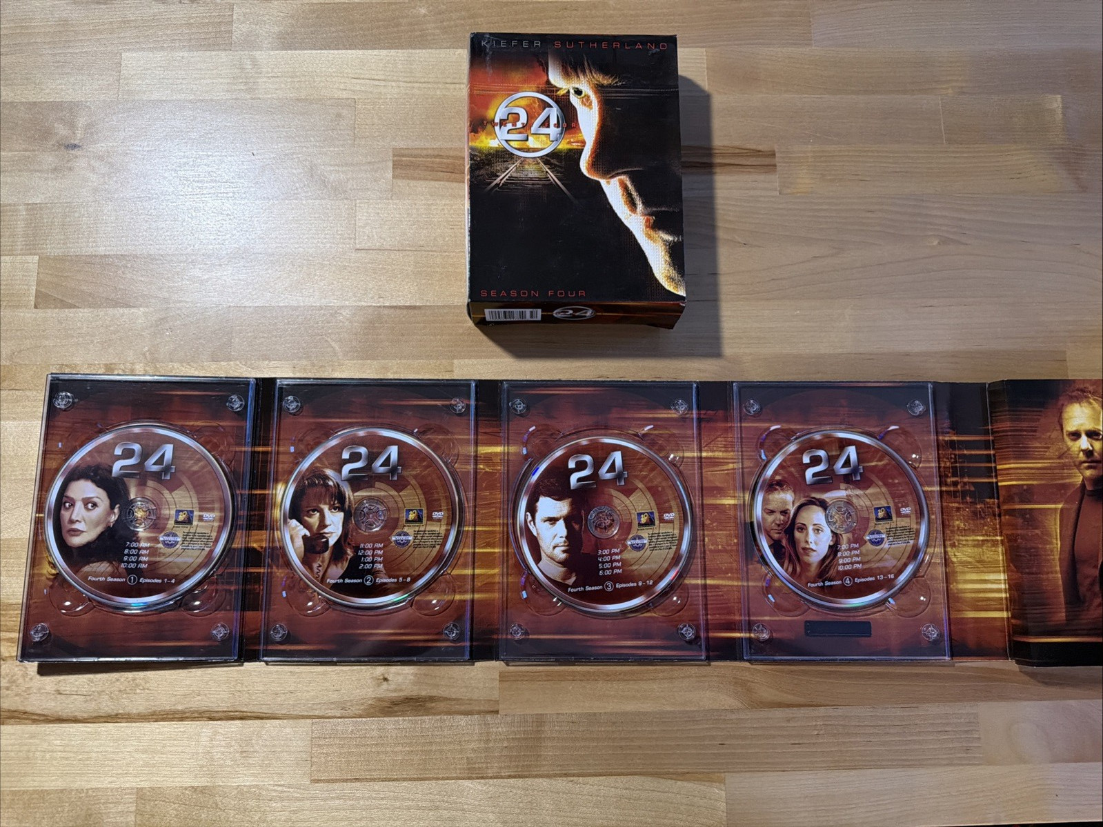 24 (2001 TV Series) DVD Jack Bauer, Kiefer Sutherland, Complete Seasons 1-7