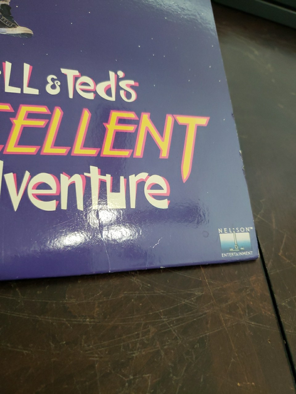 Bill & Ted’s Excellent Adventure Laserdisc Alex Winter Keanu Reeves Cult W39