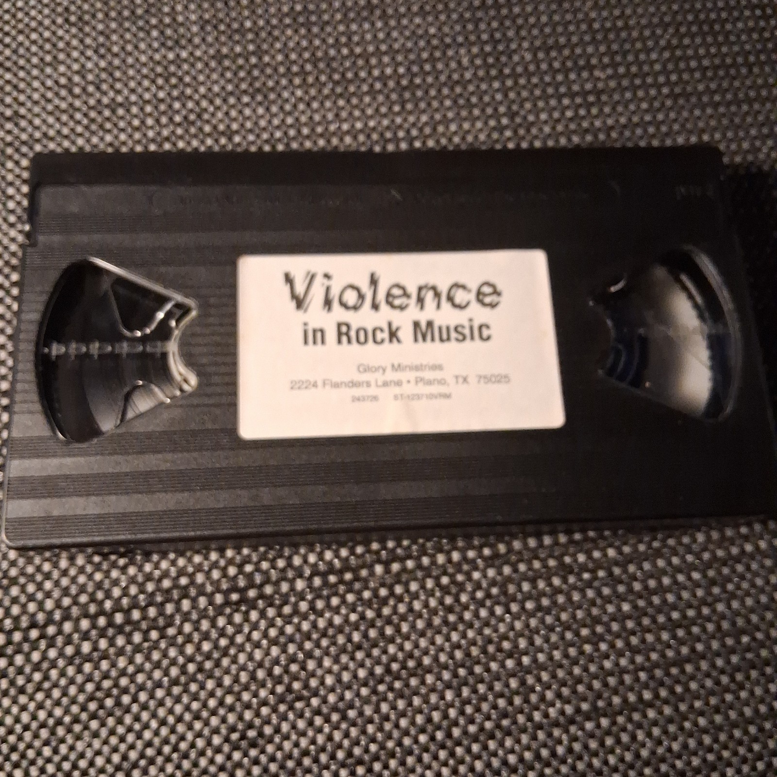 David Benoit Exposes Violence In Rock Music VHS 1987 Satanic Panic Rare