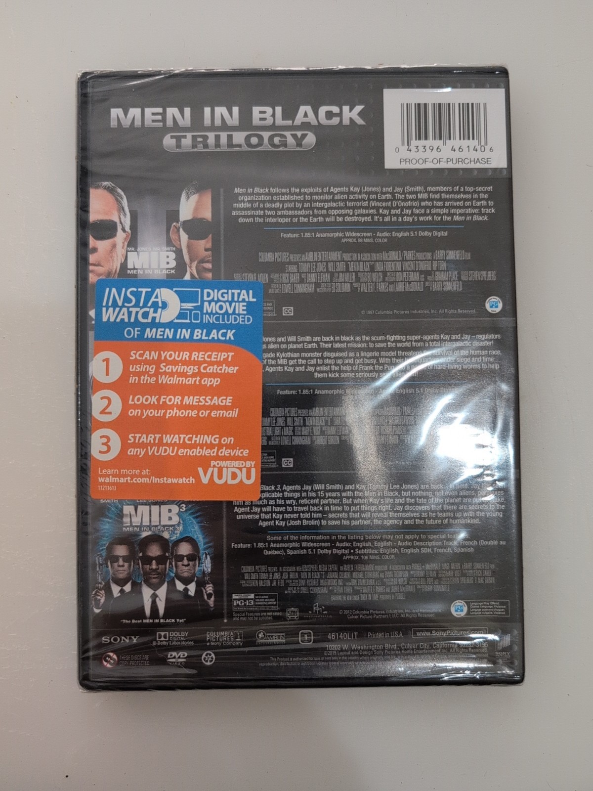 Men in Black / Men in Black 2 / Men in Black 3 (DVD)