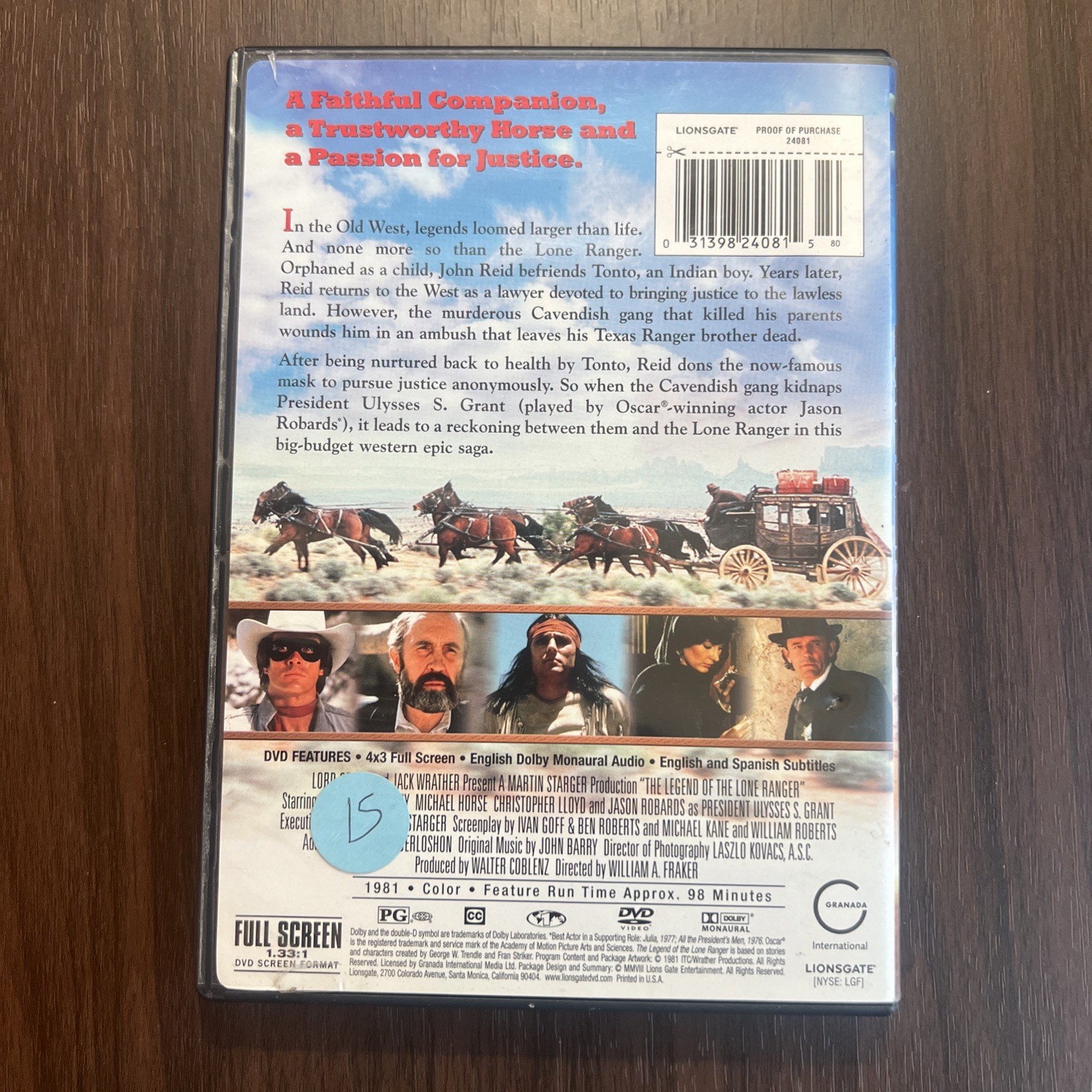 The Legend of the Lone Ranger 1981